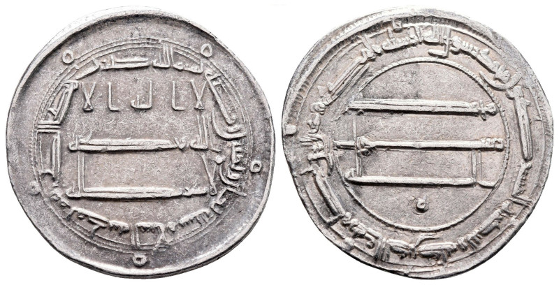 Dirham AR
Abbasid, Madinat al-Salam mint, al-Rashid AH 170-193, dated 188 AH
2...