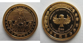 Medal AV
Germany, Quadriga, Berlin, Gold 585/1000
11 mm, 0,50 g