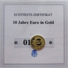 Medal AV
Germany, BRD, Gold 585/1000
11 mm, 0,50 g