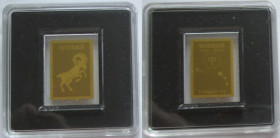 1/500 Oz, Widder, Gold 999/1000