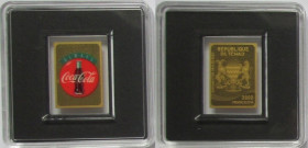 1/500 Oz, Coca Cola, Gold 999/1000