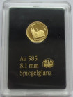 Germany, Gold 585/1000
8 mm, 0,28 g