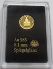 Germany, Gold 585/1000
8 mm, 0,28 g