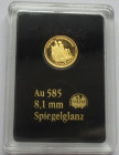 Germany, Gold 585/1000
8 mm, 0,28 g