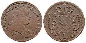 1 Pfennig CU
Austria, Vienna, 1759, Franz I of Lorraine (1745-1765)
20 mm, 1,64 g