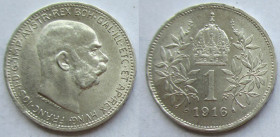 1 Krone AR
Austria 1916