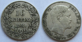 16 Skilling AR
Denmark, 1856
21 mm, 3,9 g