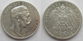 3 Mark AR
Germany, Wilhelm II, 1912