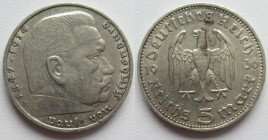 5 Mark AR
Hindenburg, 1936 F
13,90 g
