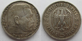 5 Mark AR
Hindenburg, 1935A
13,90 g