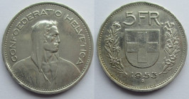 5 Frank AR
Switzerland, 1953
30 mm, 15 g