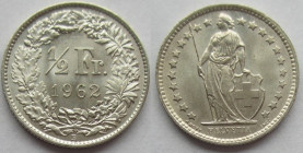 1/2 Frank AR
Switzerland, 1962