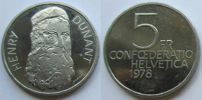 5 Frank
Henry Dunant, 1978