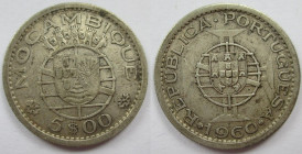 Portugal, 5 Escudos, 1960 (Mocambique)