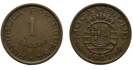 1 Escudo, Portugal, 1957 (Mocambique)