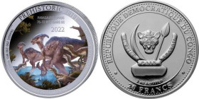 1 Oz
Congo, Prehistoric Life, 2022
31,10 g