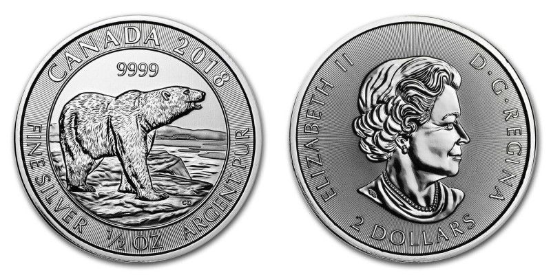 ½ Oz AR
Canada, Bear, 2018
15,60 g
