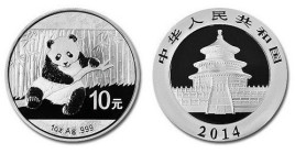 1 Oz AR
China, Panda 2014
31,10 g