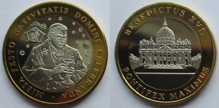 Medal
33 mm, 30 g