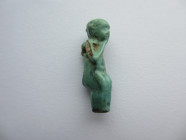 Egypt, Amulet, Harpocrates, Fayence
22 mm, 0,80 g