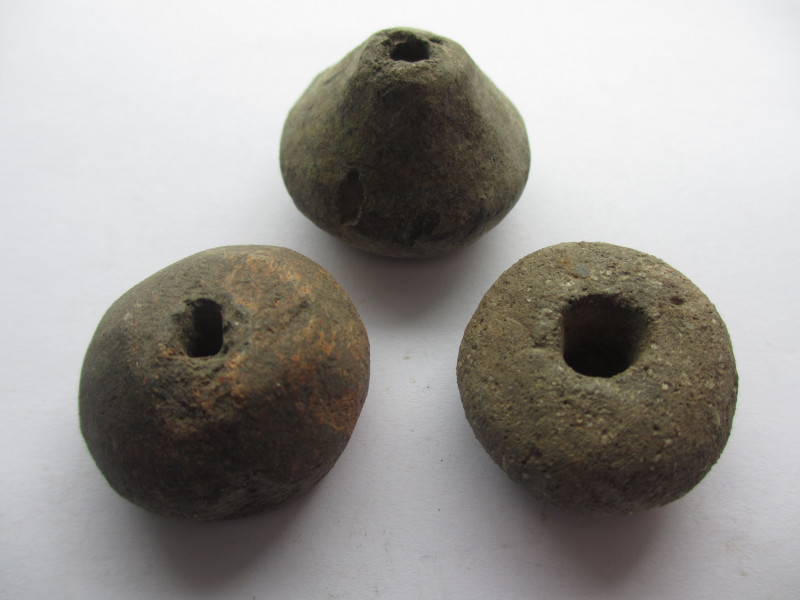 Three Neollithic Loomweights, East Europe