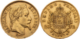 Napoleon III., 20 Francs 1862, A, Paris