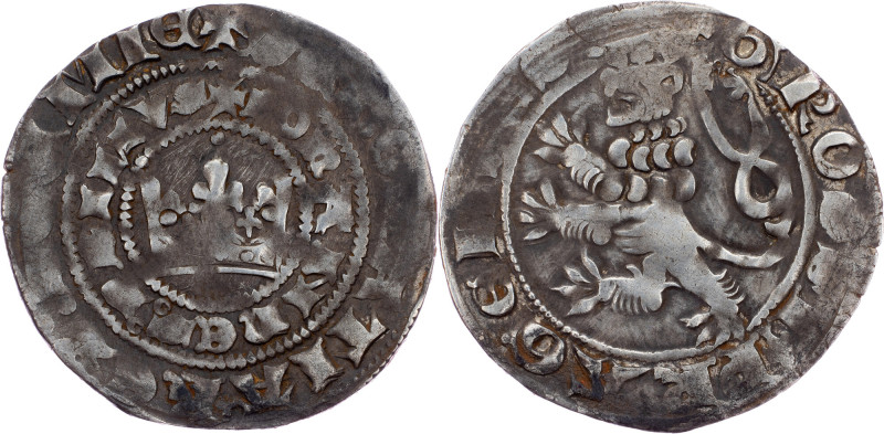 John of Bohemia, Prague Groschen 1310-1346, Kuttenberg John of Bohemia, Prague G...
