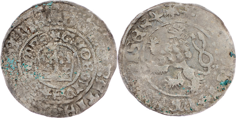 George of Podebrady, Prague Groschen 1443-1471, Kuttenberg George of Podebrady, ...
