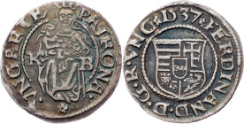 Ferdinand I., Denar 1537, KB