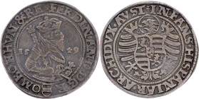 Ferdinand I., 1 Thaler 1549, Joachimsthal