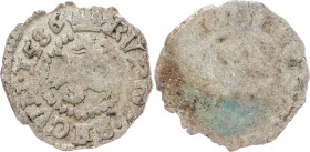 Rudolph II., Weisspfennig 1586