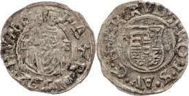 Rudolph II., Denar 1592, KB