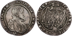 Rudolph II., 1 Thaler 1597, Kuttenberg