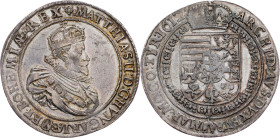 Matthias II., 1 Thaler 1612, Vienna