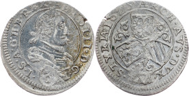 Ferdinand II., 3 Kreuzer 16Z6, Graz