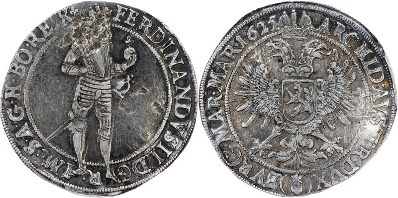 Ferdinand II., 1 Thaler 1625, Prague Ferdinand II., 1 Thaler 1625, Prague, 29,06...