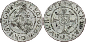 Leopold I., 1 Kreuzer ND, Hall