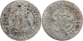 Leopold I., 1 Kreuzer ND, Hall