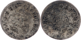 Leopold I., 1 Kreuzer 1694, Hall