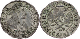 Leopold I., 1 Kreuzer 1693, CK, Kuttenberg