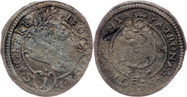 Leopold I., 1 Kreuzer 1695, Kaschau