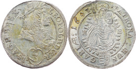 Leopold I., 3 Kreuzer 1693, KB, Kremnitz