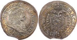 Leopold I., 6 Kreuzer 1678, Vienna