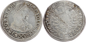 Leopold I., 15 Kreuzer 1660, Vienna