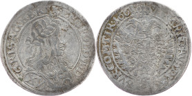 Leopold I., 15 Kreuzer 1661, Vienna