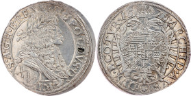 Leopold I., 15 Kreuzer 1675, Vienna