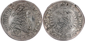 Leopold I., 15 Kreuzer 1684, Vienna