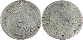 Leopold I., 15 Kreuzer 1694, Vienna