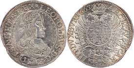 Leopold I., 15 Kreuzer 1663, St. Veit