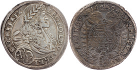 Leopold I., 15 Kreuzer 1694, St. Veit